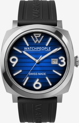 Montre à affichage analogique Watchpeople en bleu : devant