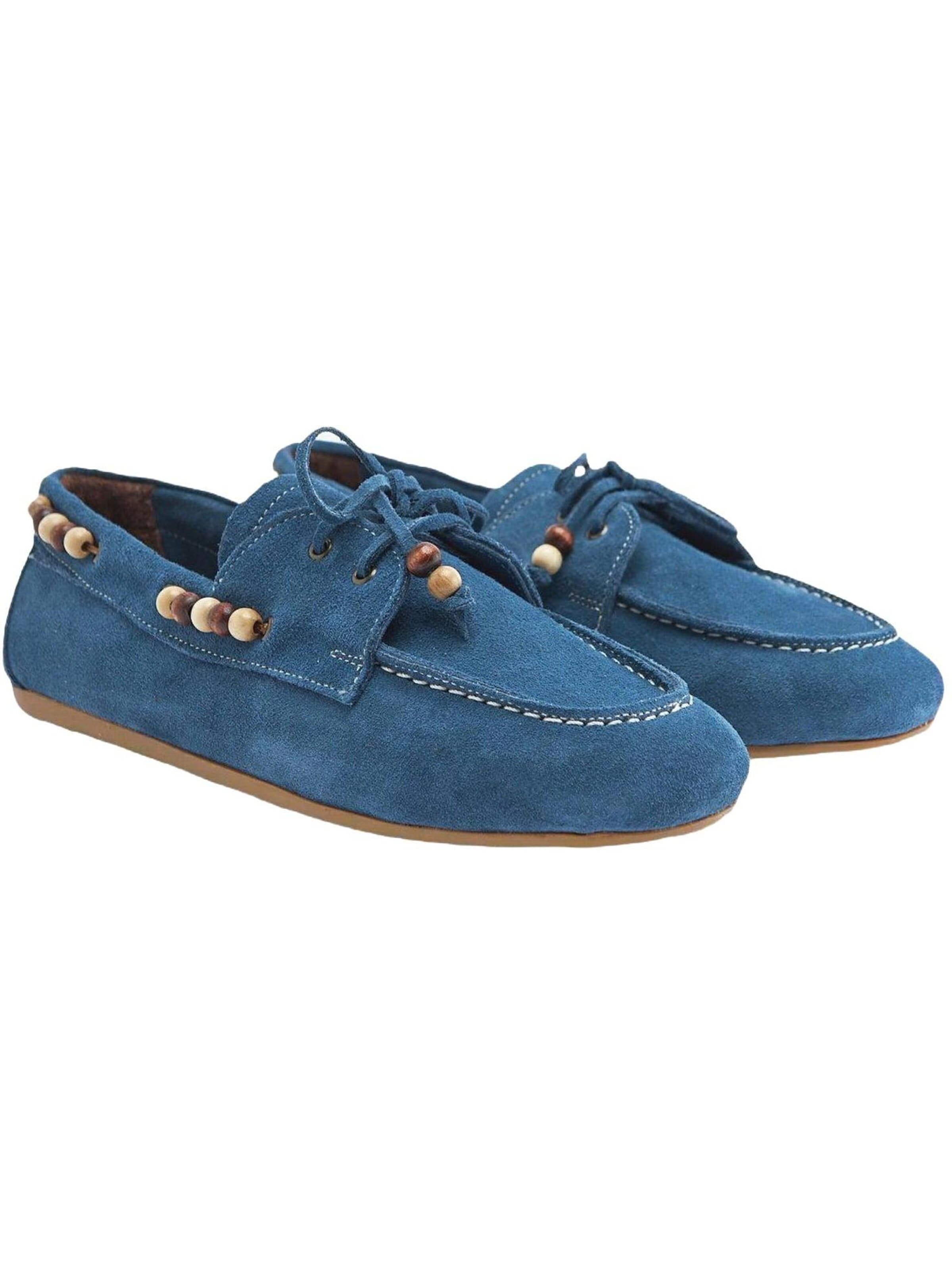 Limoya Schnürschuh 'Liah'‌ in Blau