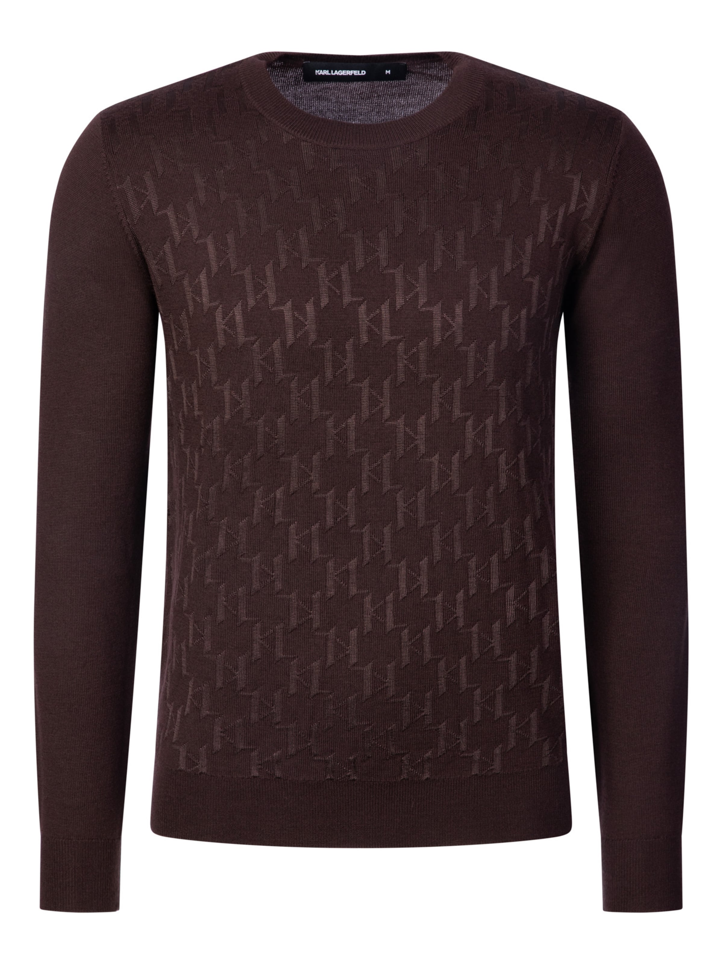 Karl Lagerfeld Shirt in Bruin: voorkant