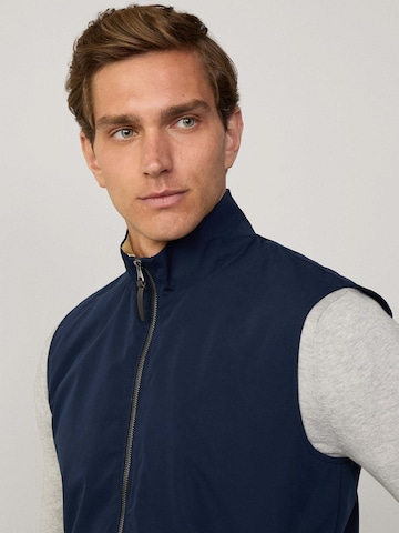 Hackett London Weste 'Travel' in Blau
