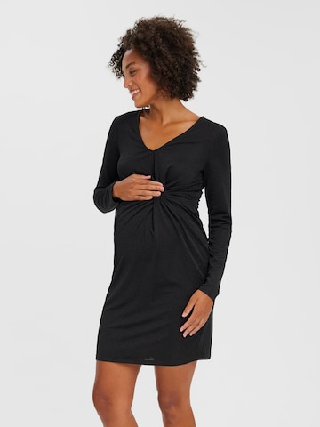 Vero Moda Maternity Jurk 'Klio' in Zwart: voorkant