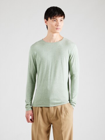 SELECTED HOMME Sweater 'SLHRome' in Green: front