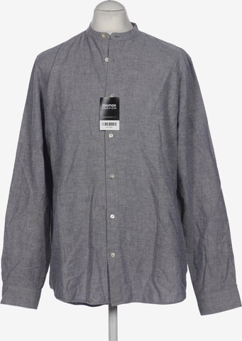 Closed Button Up Shirt in XL in Grey: front