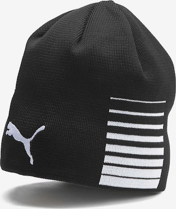 Casquette de sport 'Liga' PUMA en noir : devant