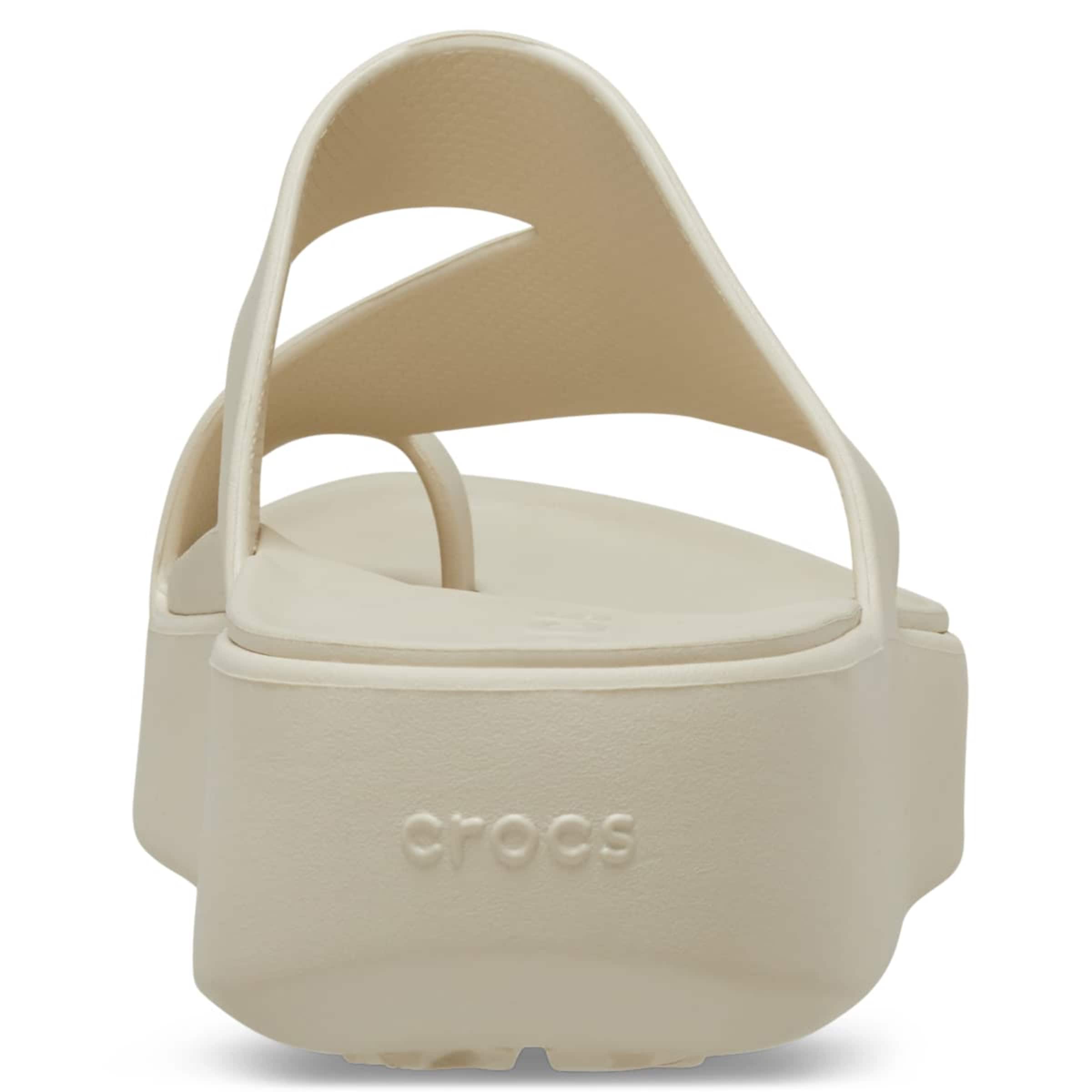 Crocs - Sandalias de dedo 'Getaway' en beige
