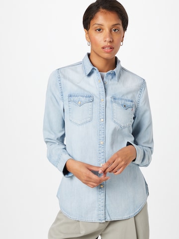 REPLAY Blouse in Blue: front