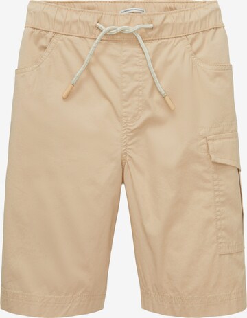 Regular Pantalon TOM TAILOR en marron : devant