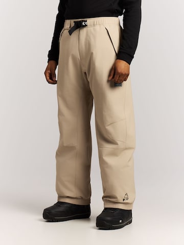 PROTEST Regular Sports trousers 'PRTLuton' in Brown