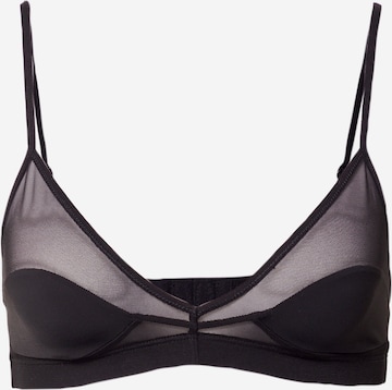 Triangle Soutien-gorge WEEKDAY en noir : devant