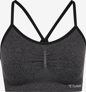 Hummel Bustier Urheilurintaliivit värissä musta: etupuoli