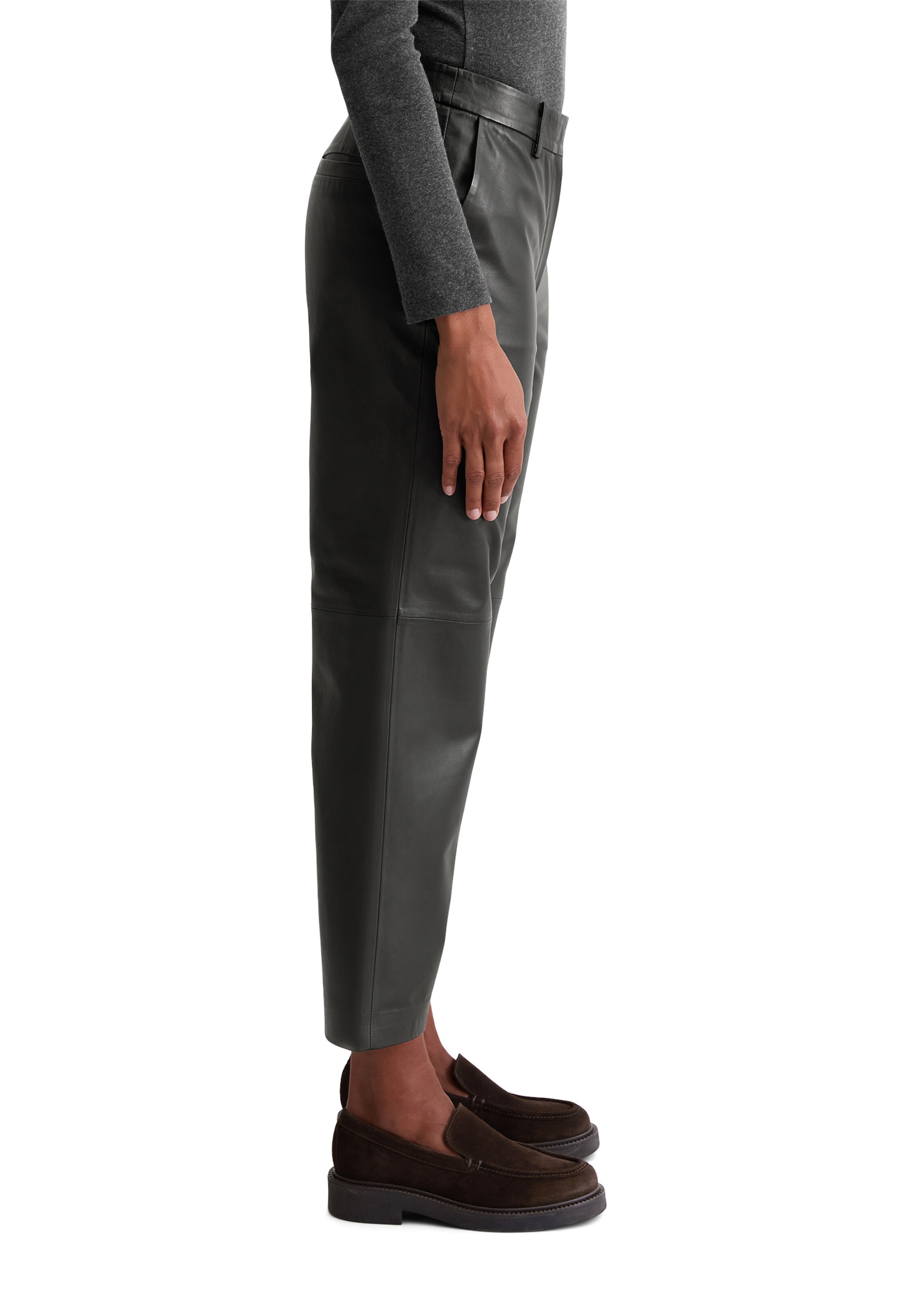 Marc O'Polo Regular Broek in Zwart