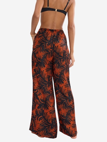 TRIUMPH Loosefit Strandhose ' Red Label Summer ' in Braun