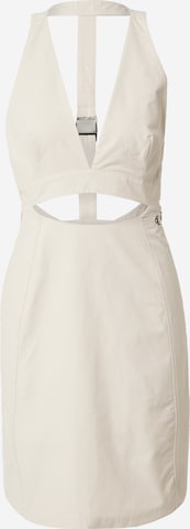 Robe Calvin Klein Jeans en beige : devant