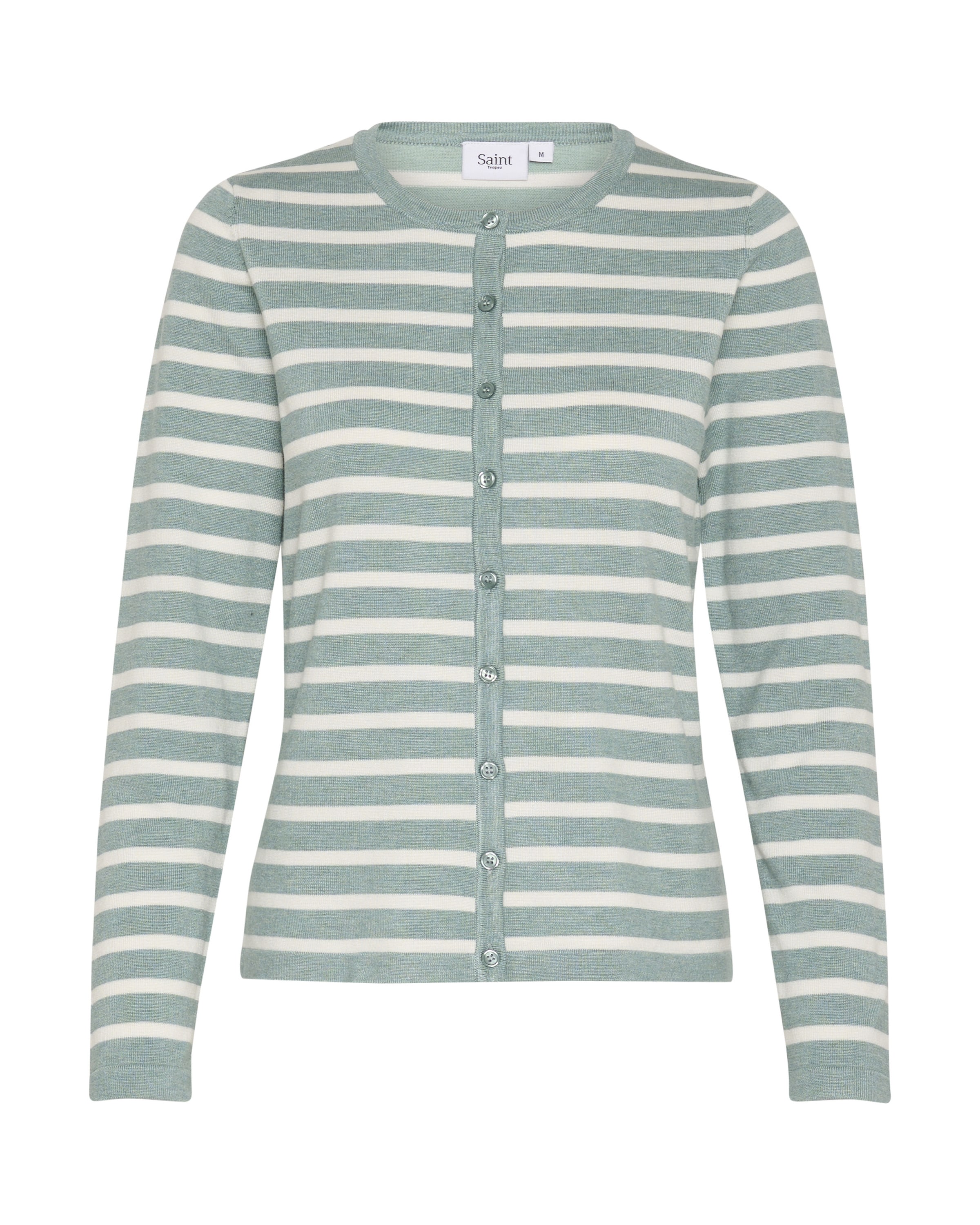 SAINT TROPEZ Strickjacke in Blau: Vorderseite