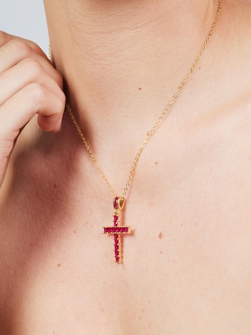 Collana 'Amku' di Luxenter in rosso