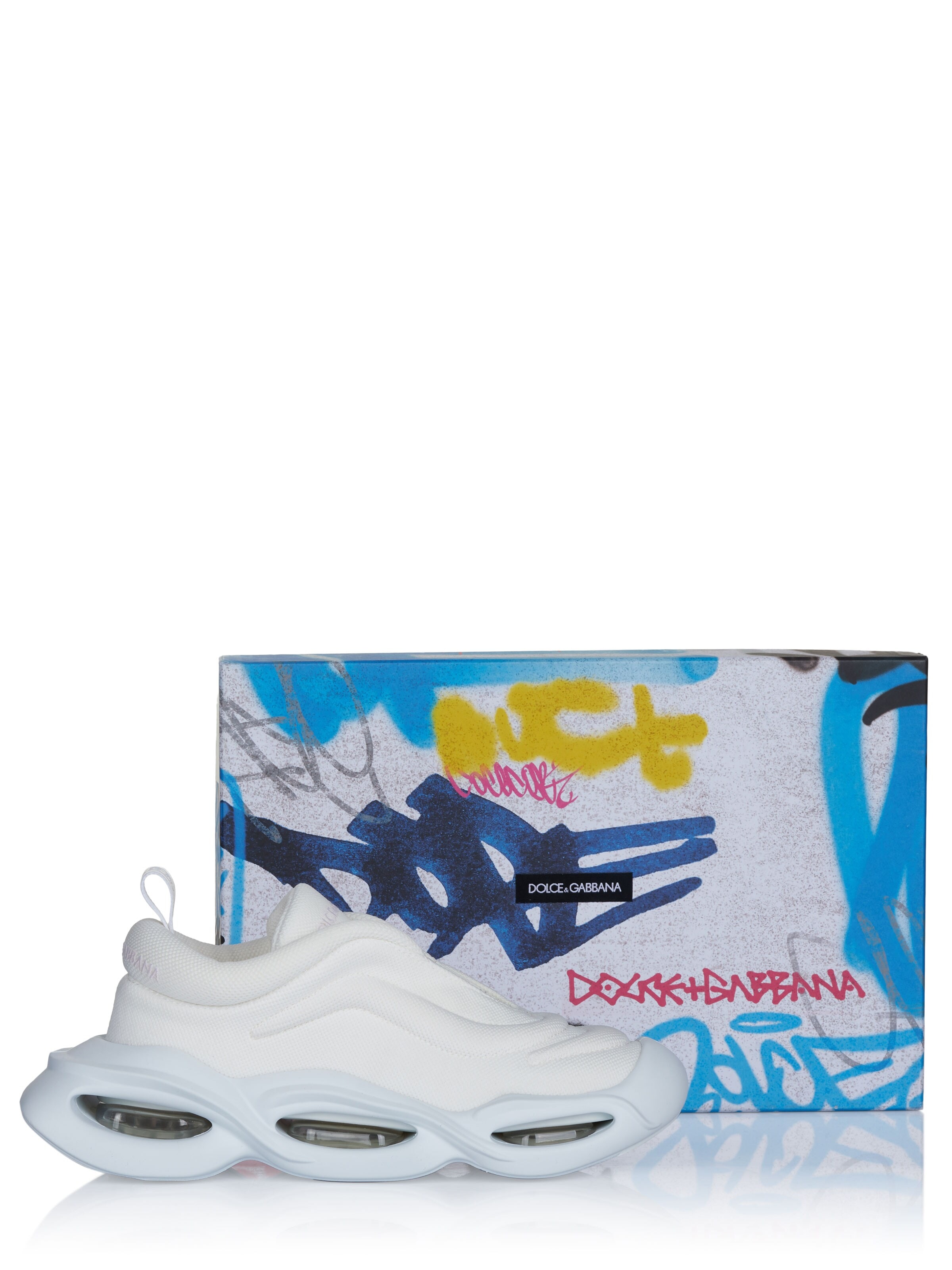 DOLCE & GABBANA Sneakersy niskie 'Dolce & Gabbana Schuhe' w kolorze biały