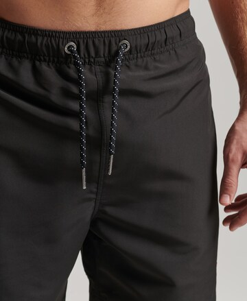 Superdry Board Shorts in Black