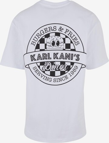 Tricou de la Karl Kani pe alb