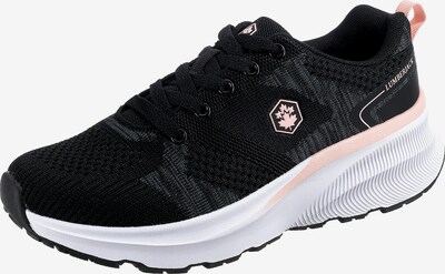 Lumberjack Sneaker ' Markle' in grau / hellpink / schwarz / weiß, Produktansicht