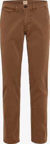 CAMEL ACTIVE Slim fit Chino Pants in Brown: front