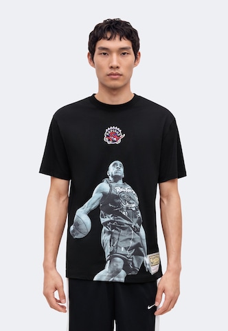 Maglietta 'NBA PLAYER RAPTORS - CARTER' di Mitchell & Ness in nero: frontale