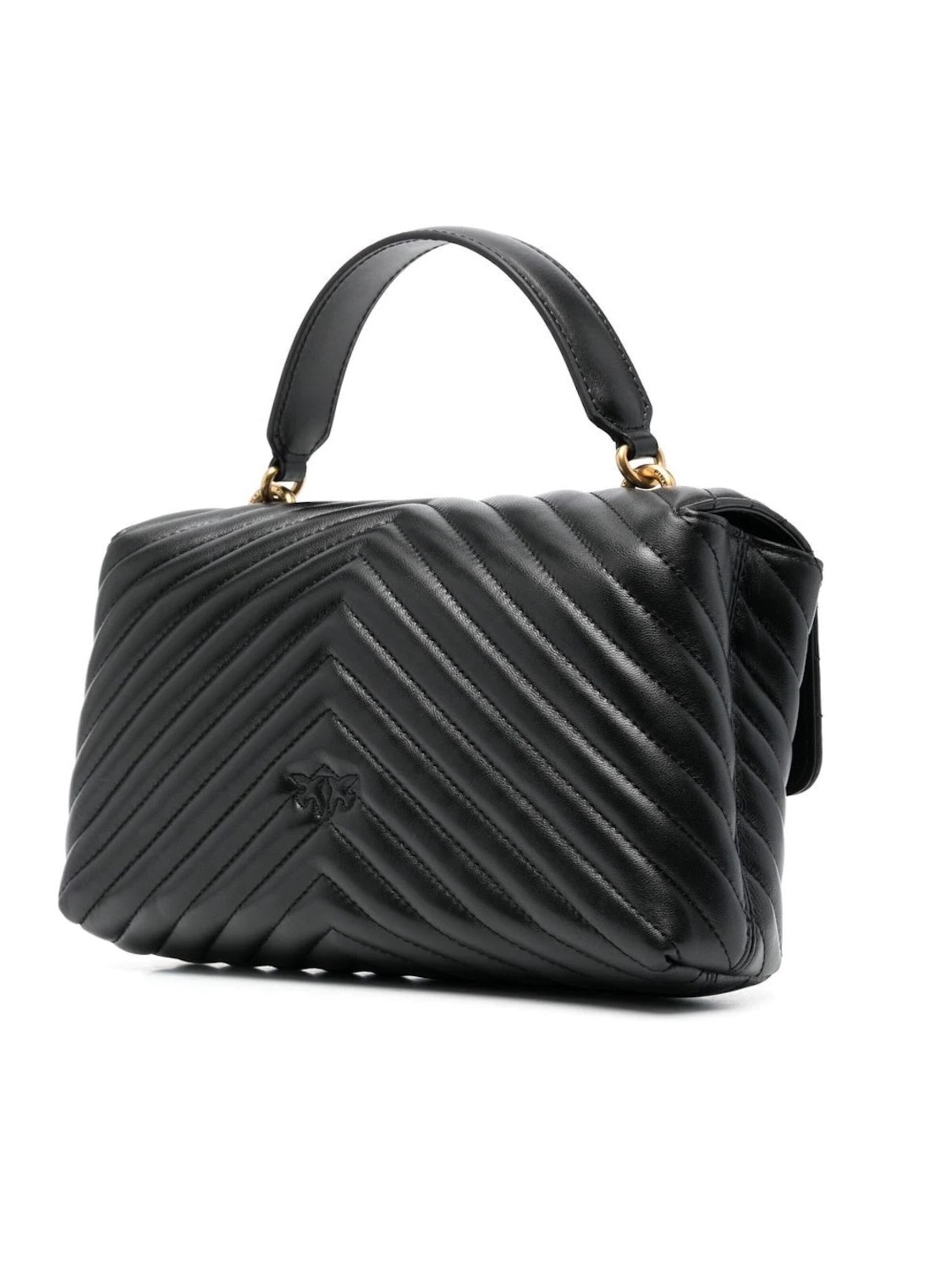 Borsa a tracolla '100043 A0GK' di PINKO in nero