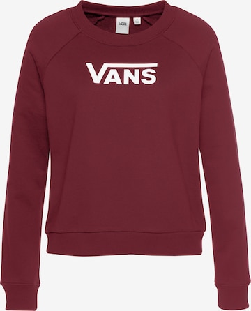 VANS Sweatshirt 'FLYING' in Red: front