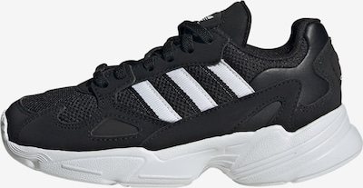 ADIDAS ORIGINALS Baskets 'Falcon' en noir / blanc, Vue avec produit