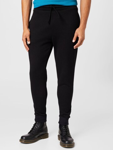 Lyle & Scott Tapered Broek in Blauw: voorkant