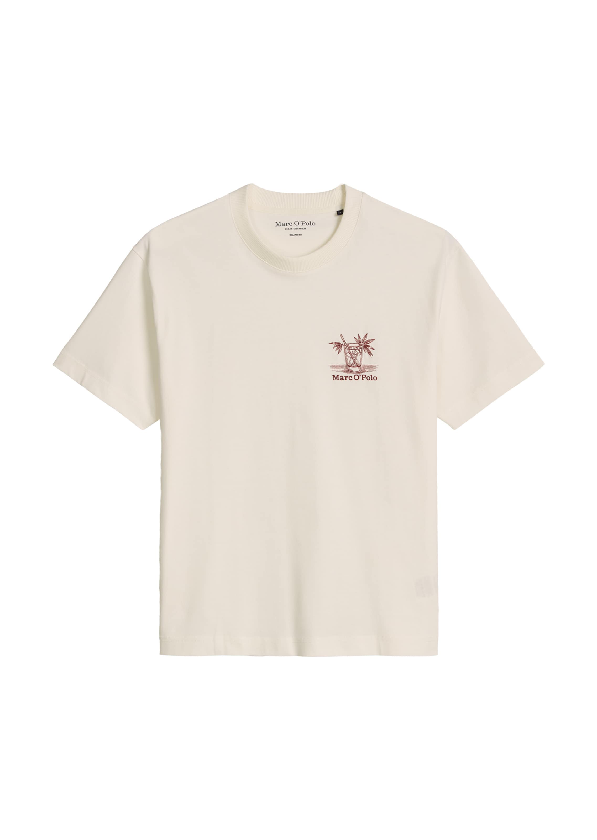 Marc O'Polo Shirt in Beige: front