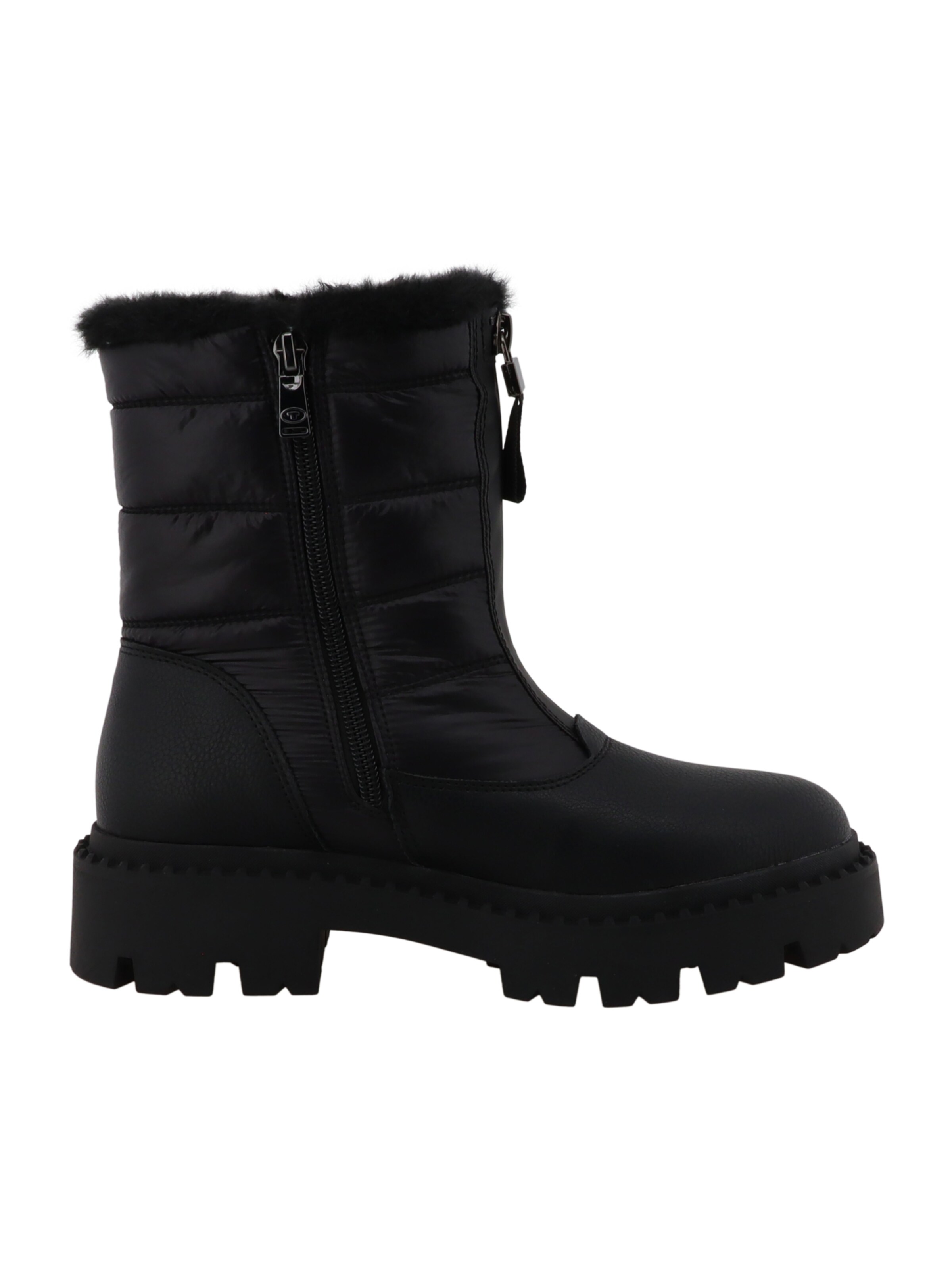 TOM TAILOR Ankle Boots in Black