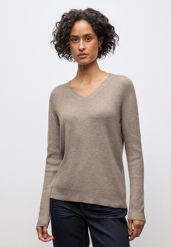 STREET ONE Pullover in Braun: Vorderseite