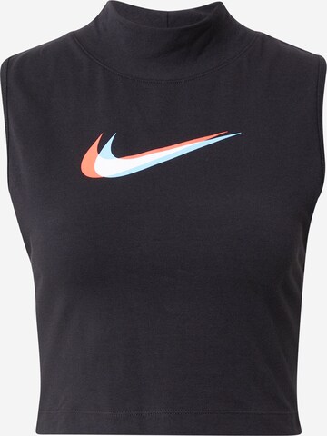 Nike Sportswear Топ в Черный: спереди