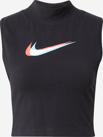 Nike Sportswear Top in Black: front