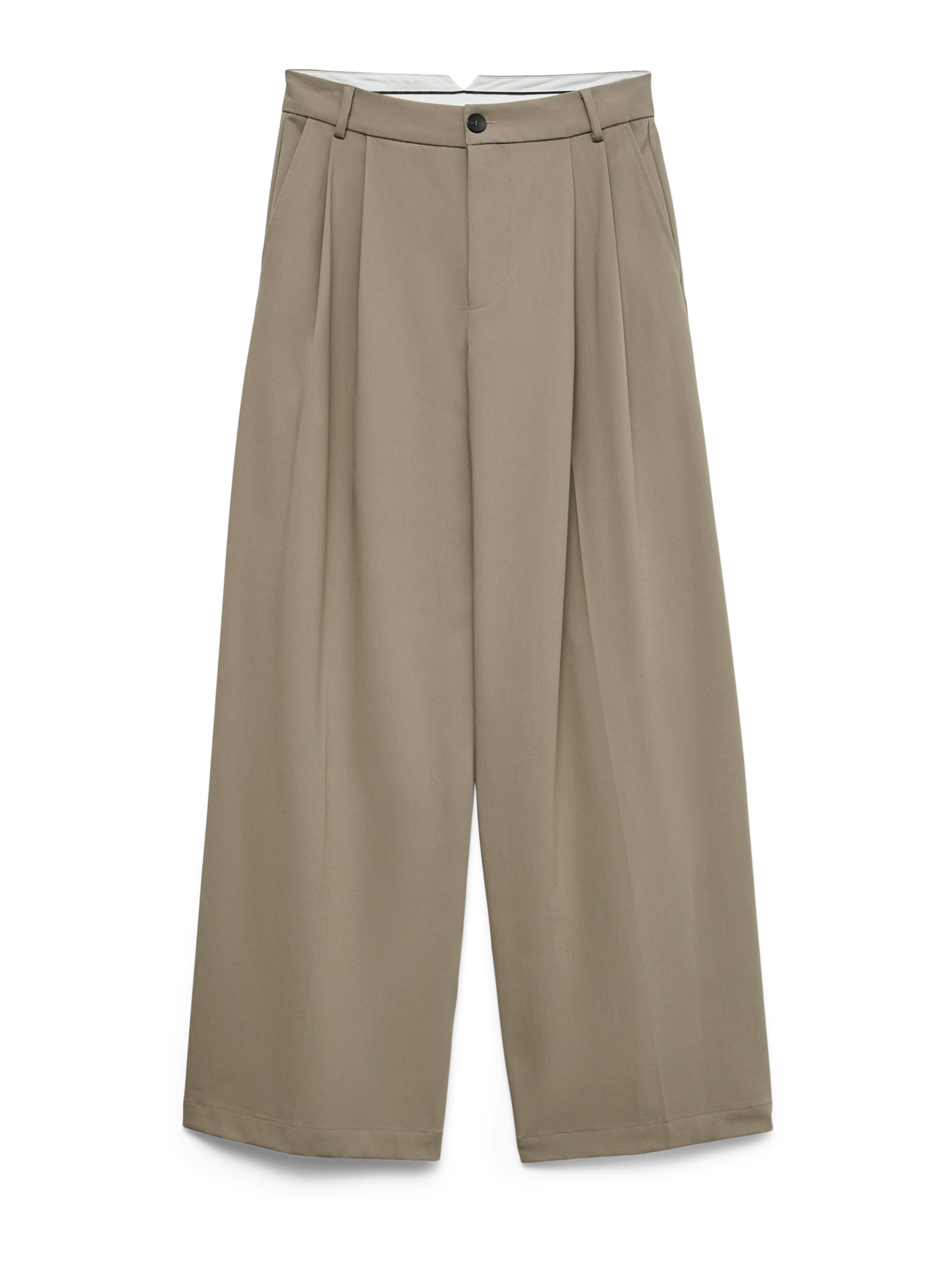 VERO MODA Pantalón plisado 'VMStella' en 34/30 en marrón claro, Vista del producto