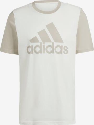 ADIDAS SPORTSWEAR Funkcionalna majica 'Essentials' | bela barva: sprednja stran