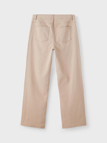 LMTD Wide Leg Jeans 'TAZZA' in Braun