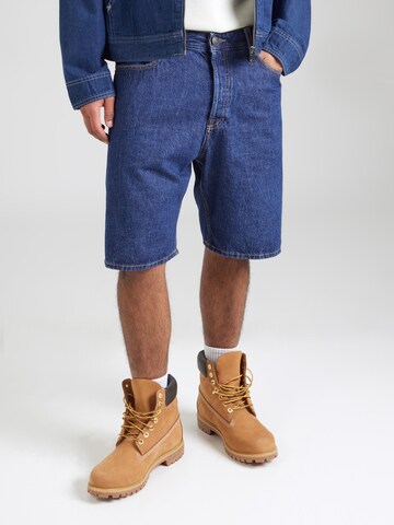 JACK & JONES Baggy Džíny 'JJIALEX JJORIGINAL' – modrá: přední strana