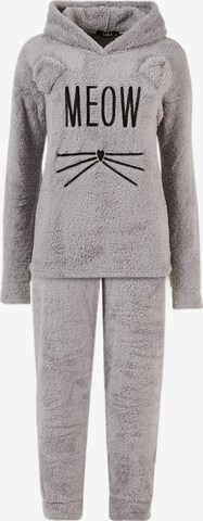 LELA Pajama in Grey: front