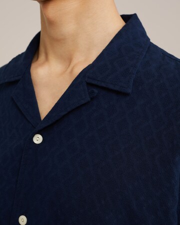 WE Fashion Comfort Fit Πουκάμισο σε μπλε