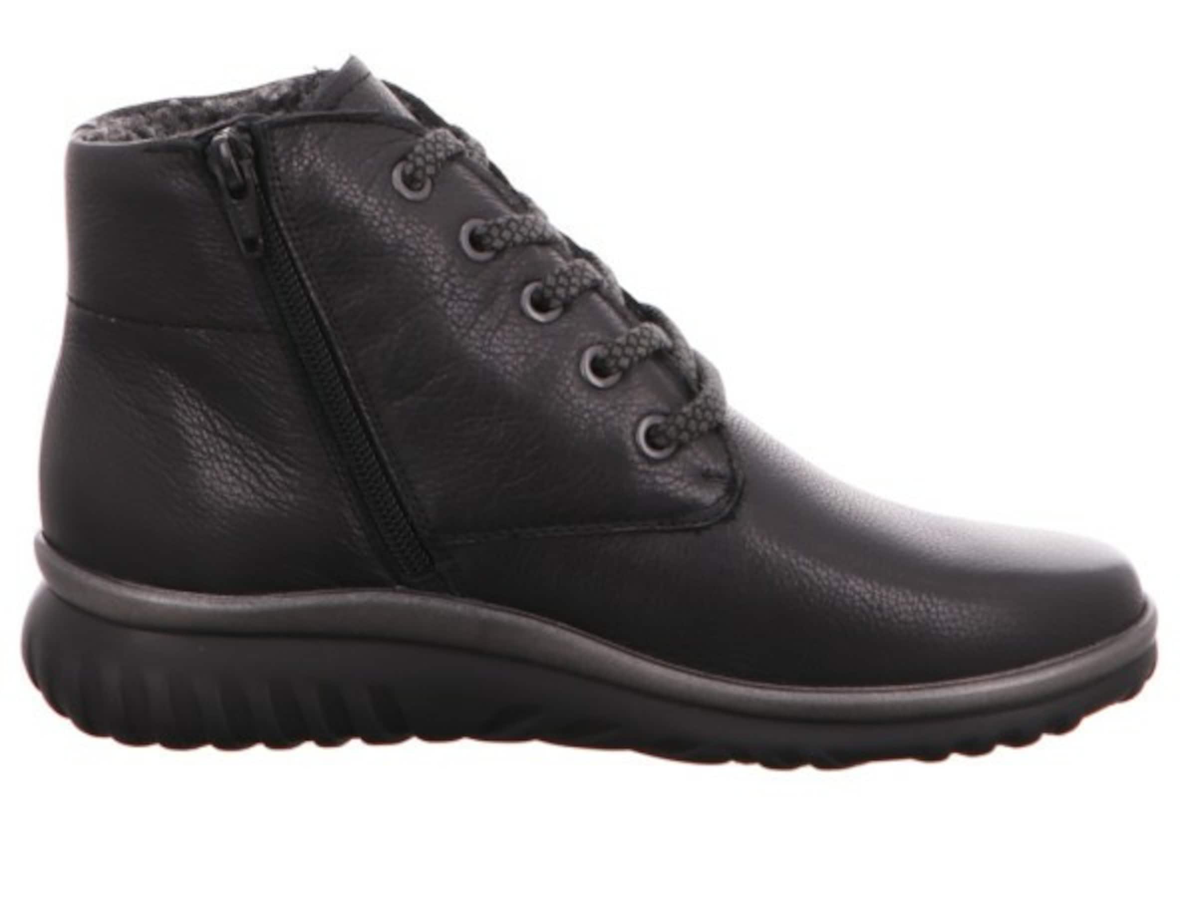 SEMLER Lace-up bootie in Black