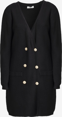 Cardigan Influencer en noir : devant