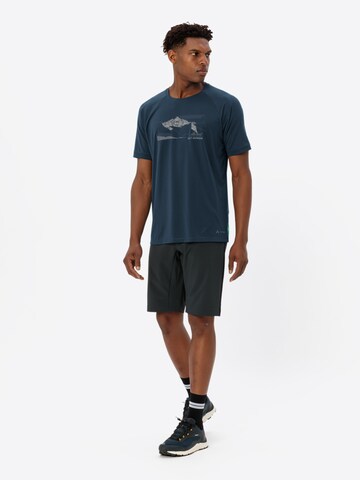 VAUDE Performance shirt 'Gleann II' in Blue
