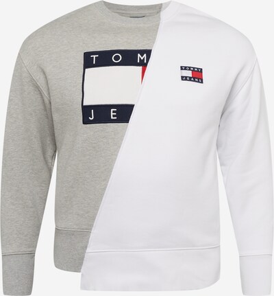 Tommy Jeans Bluzka sportowa w kolorze granatowy / nakrapiany szary / czerwony / białym, Podgląd produktu