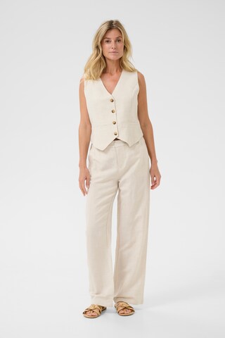 Cream Weste in Beige