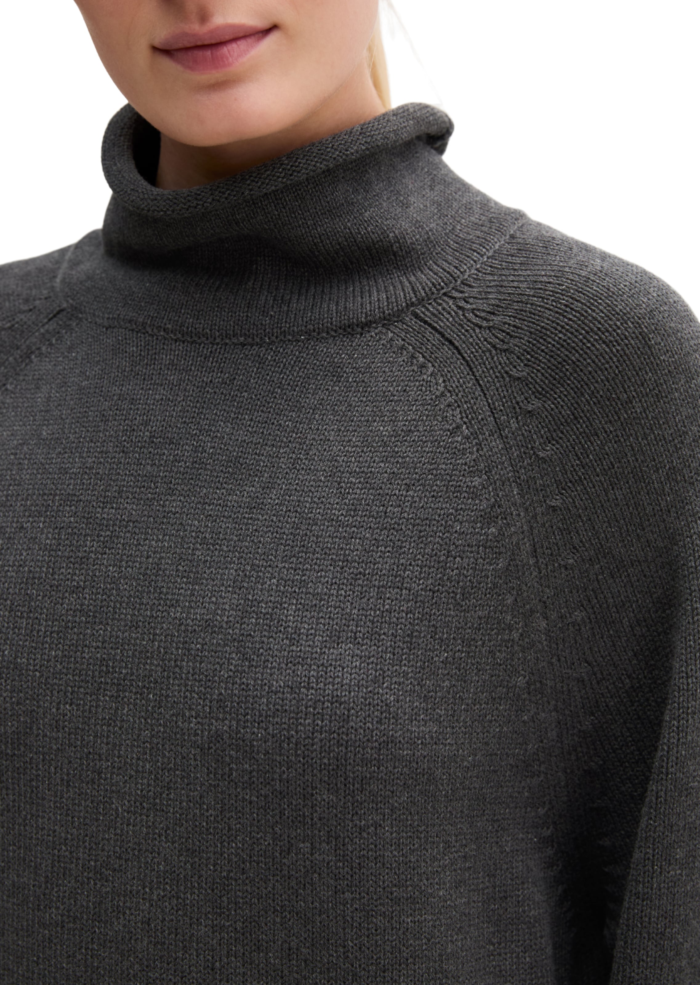 Marc O'Polo Knit dress in Grey: front