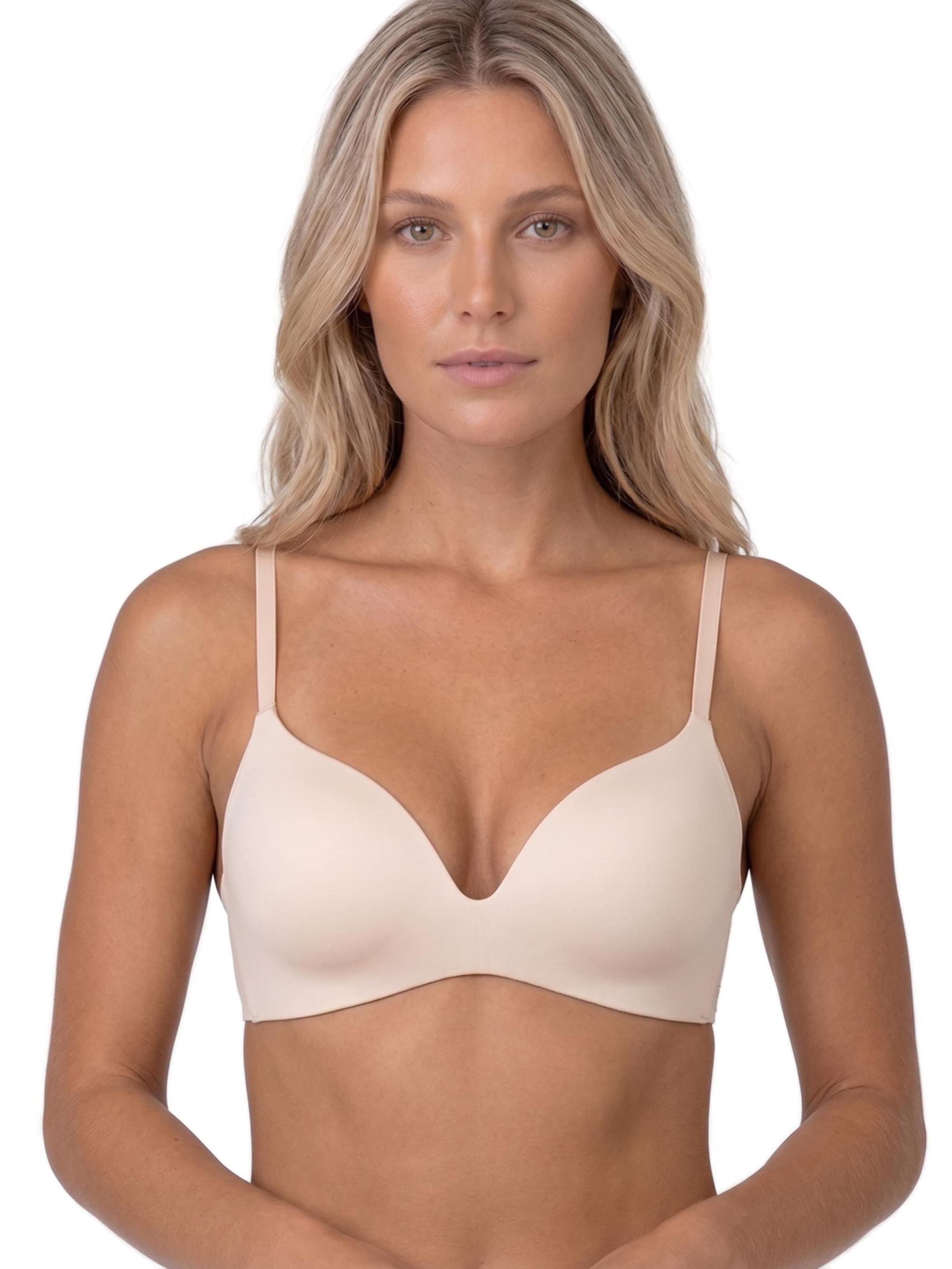 Royal Lounge Intimates T-shirt Bra 'Royal Delite' in Beige