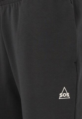 SOS Tapered Trousers 'Vail' in Black