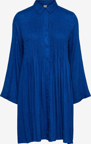 Y.A.S Košilové šaty 'VIBSI' – modrá: přední strana