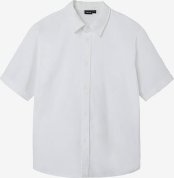 NAME IT Regular fit Button Up Shirt in White: front